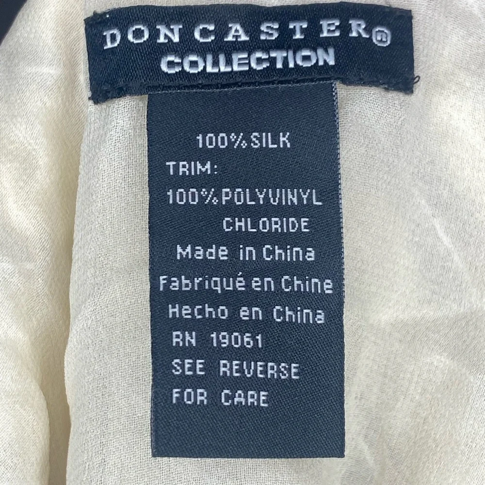 Doncaster Sequins NWT Tank Size Medium 100% Silk - Picture 4 of 4